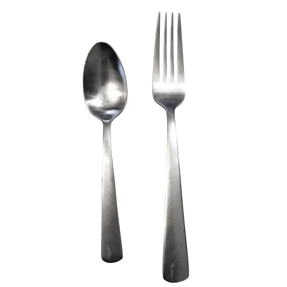 Oneida Nocha Flatware Set 2pc Fork Spoon Stainless Steel China 115‎ Replacement